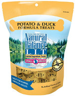 
              Natural Balance L.I.D. Limited Ingredient Diets Small Breed Dog Treats, Potato & Duck Formula, 8 Ounce Pouch, Grain Free
            