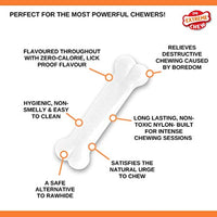 
              Nylabone DuraChew - Chicken - Petite, X-Small: Up to 15 lbs
            