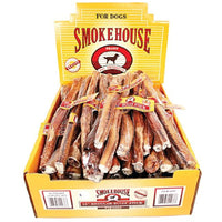 Smokehouse Bully Sticks Shelf Display Box 12 inch  60ct