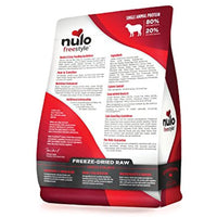 Nulo Freeze Dried Raw Dog Food For All Ages & Breeds: Natural Grain Free Formula With Ganedenbc30 Probiotics - Lamb Recipe - 5 Oz Bag