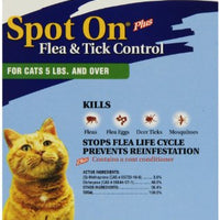 Zodiac Flea & Tick Spot On for Cats 5 lbs. and Over 4 pk.
