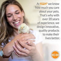 
              K&H Pet Products Thermo-Peep Heated Pad Tan Petite 9 X 12 Inches
            
