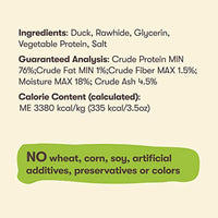 
              Pet 'n Shape Duck Hide Twists - All Natural Dog Treats, Duck, Small Twist, 1 Lb
            