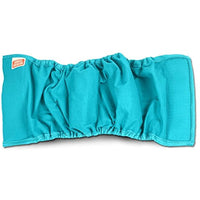 
              Simple Solution Washable Male Dog Diapers | Absorbent Male Wraps with Leak Proof Fit | Excitable Urination, Incontinence, or Male Marking | Medium | 1 Reusable Dog Diaper Per Pack
            