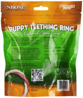 
              N-Bone 3-Pack Puppy Teething Ring, Pumpkin Flavor
            