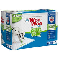 
              Four Paws Wee-Wee Grass Scented Puppy Pads 50 Count Standard 22" x 23"
            