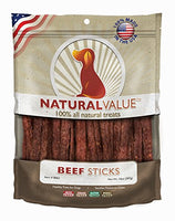 
              Loving Pets Natural Value All Natural Soft Chew Beef Sticks For Dogs, 14-Ounce
            