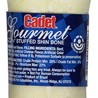 Ims Trading Cadet Shrink Wrapped Sterilized Cheese Stuffed Bone For Dogs, 3-4"