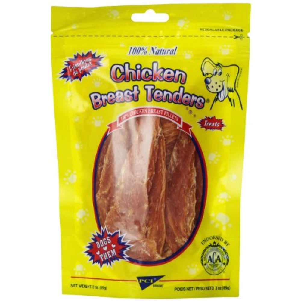 Pet Center Dpc88003 Chicken Breast Tenders Dog Treat, 3-Ounce