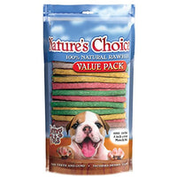 
              Loving Pets Nature's Choice 100-Percent All Natural 5 inch Rawhide Munchy Stick Dog Treats, 100/Pack (Assorted Colors
            