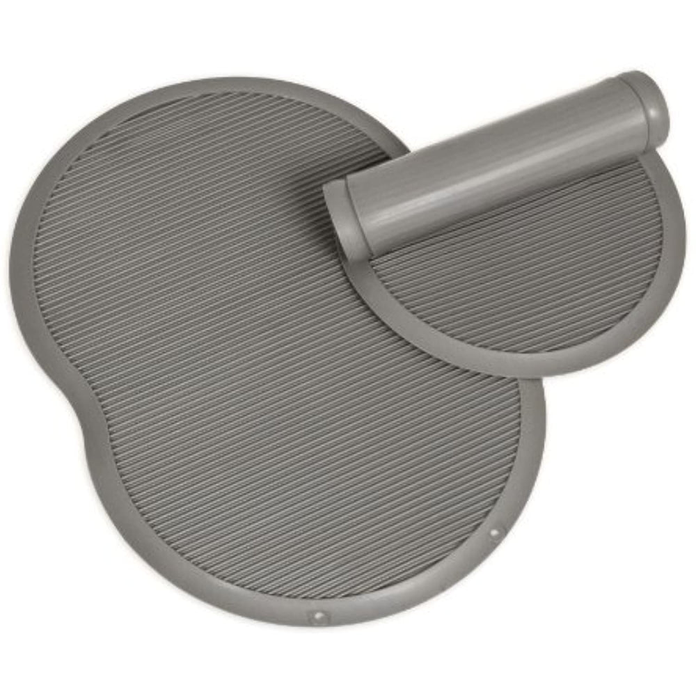 Petmate Le Bistro Single Pet Food Mat, Gray, Small