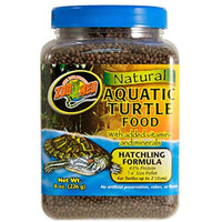 Zoo Med Natural Aquatic Turtle Food, Hatchling Formula, 8-Ounce