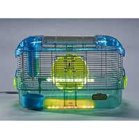 Kaytee CritterTrail Color Changing LED Light Habitat 16 inches x 10.5 inches x 10.5 inches