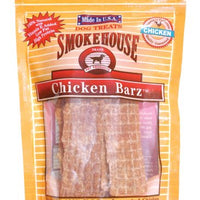 Smokehouse 100-Percent Natural Chicken Barz Dog Treats, 4 Ounce