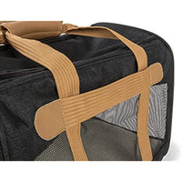 
              Sherpa Travel Element Black and Tan Pet Carrier Large
            