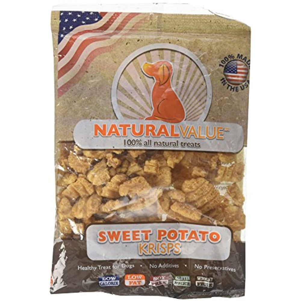 Loving Pets Natural Value Sweet Potato Krisp Dog Treat 2.5 ounces