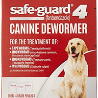 Excel 8in1 Safe-Guard Canine Dewormer for Large Dogs, 3 Day Treatment, Red, 40 lbs/pouch (J7164-1)