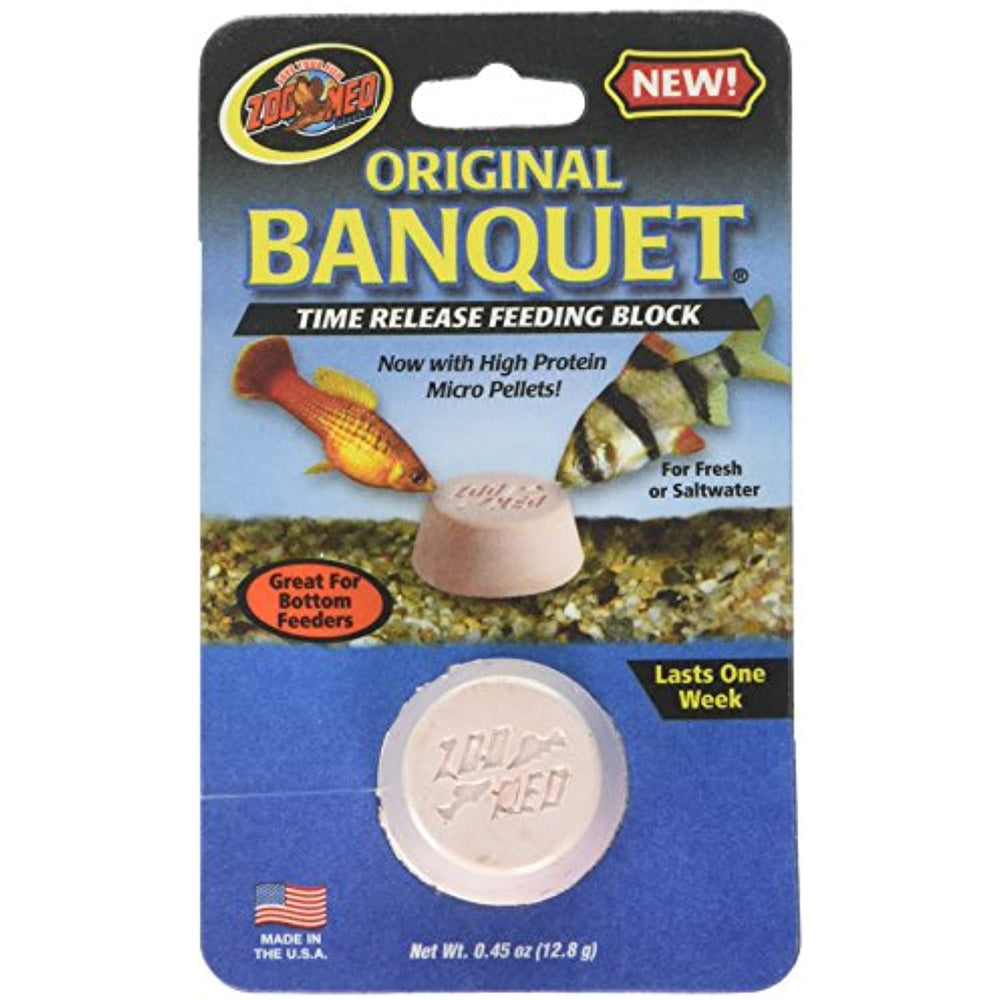 Zoo Med Original Banquet Feeding Block, 0.45-Ounce