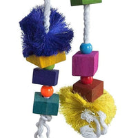 Prevue Pet Products Tropical Teasers Mai Tai Bird Toy, Multicolor