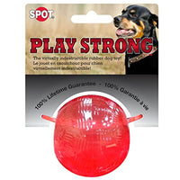 
              Ethical Pets Dog 54000 Play Strong Rubber Ball Dog Toy Red, Small, 2.5-Inch
            
