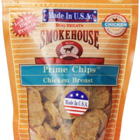 Smokehouse Pet Products 85461 Chicken Prime Chips Treat For Dogs, 4-Ounce