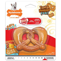 
              Nylabone Power Chew Pretzel Dog Chew Toy Pretzel Bacon & Peanut Butter Small/Regular (1 Count)
            