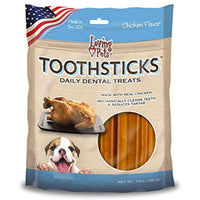 Loving Pets 5051 13 Oz Dental Stix Chicken Recipe For Dogs, Large