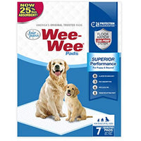 
              Wee-Wee Puppy Training Pee Pads 7-Count 22" x 23" Standard Size Pads for Dogs
            