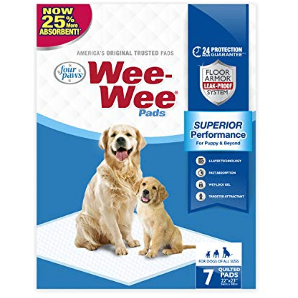 Wee-Wee Puppy Training Pee Pads 7-Count 22