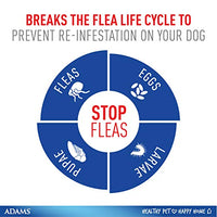 
              Adams Plus Fleas and Tick Prevention Spot On for Dogs Topical 3 month supply Small Dog 5 to 14 lbs
            