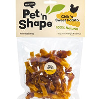 Pet 'n Shape Chik 'n Sweet Potato - All Natural Dog Treats, Chicken, 8 oz