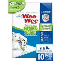 
              Four Paws Wee-Wee Grass Scented Puppy Pads Grass Scented 10 Count
            