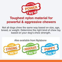 Nylabone Power Chew Knuckle Bone & Pop-in Treat Toy Combo Chicken Flavor Medium/Wolf - Up to 35 lbs.