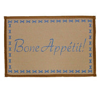 Loving Pets Bella Fashion Mat for Dogs, Bone Appetit