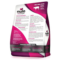 
              Nulo Freeze Dried Raw Dog Food For All Ages & Breeds: Natural Grain Free Formula With Ganedenbc30 Probiotics - Beef Recipe With Apples - 5 Oz Bag
            