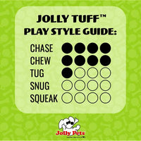 
              Jolly Pets Tuff Tosser Bouncing Ball Tog Toy/Treat Holder, 3 Inches, Red
            