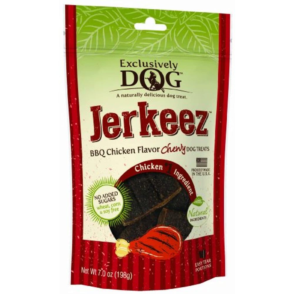 Exclusively Pet Jerkeez BBQ Chicken Flavor Dog Treat