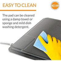 
              K&H Pet Products Thermo-Chicken Heated Pad Black 12.5" x 18.5" 40W
            