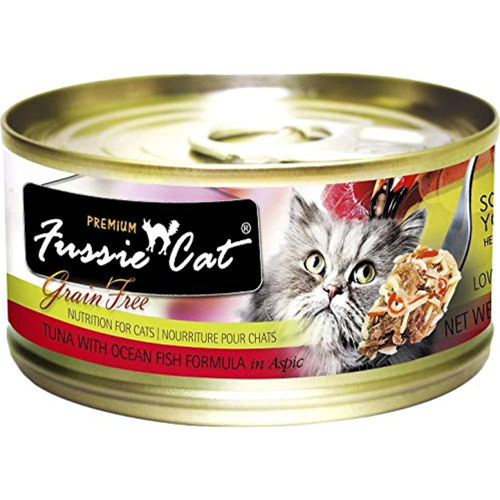 Fussie Cat Premium Tuna with Ocean Fish