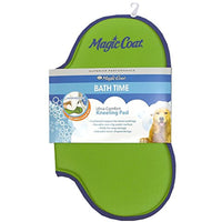 Four Paws Magic Coat Bone Shaped Dog Bath Kneeling Pad, Green