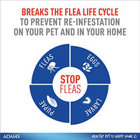 Adams Plus Flea & Tick Collar for Dogs, Large