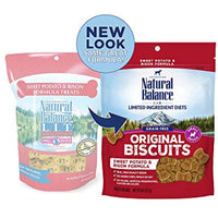 
              Natural Balance L.I.D. Limited Ingredient Diets Small Breed Dog Treats, Sweet Potato & Bison Formula, 8 Ounce Pouch, Grain Free
            