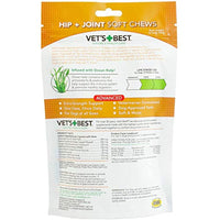 Vet's Best Hip & Joint Soft Chew Dog Supplements | Formulated with Glucosamine & Chondroitin to Support Dog Joint & Cartilage Health 30 Soft Chews