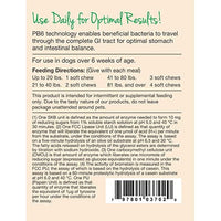 
              NaturVet  Advanced Probiotics & Enzymes - Plus Vet Strength PB6 Probiotic | Supports and Balances Pets with Sensitive Stomachs & Digestive Issues | For Dogs & Cats | 70 Soft Chews
            