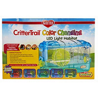 
              Kaytee CritterTrail Color Changing LED Light Habitat 16 inches x 10.5 inches x 10.5 inches
            