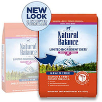 
              Natural Balance L.I.D. Limited Ingredient Diets Small Breed Bites Dry Dog Food, Salmon & Sweet Potato Formula, 12 Pounds
            