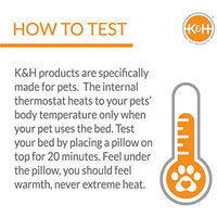 
              K&H Pet Products Thermo-Chicken Heated Pad Black 12.5" x 18.5" 40W
            