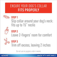 Adams Plus Flea & Tick Collar for Dogs, Large