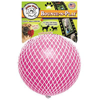 Jolly Pets Toys 881155 Jolly Bounce-N-Play Dog Toy, 4.5-Inch, Pink