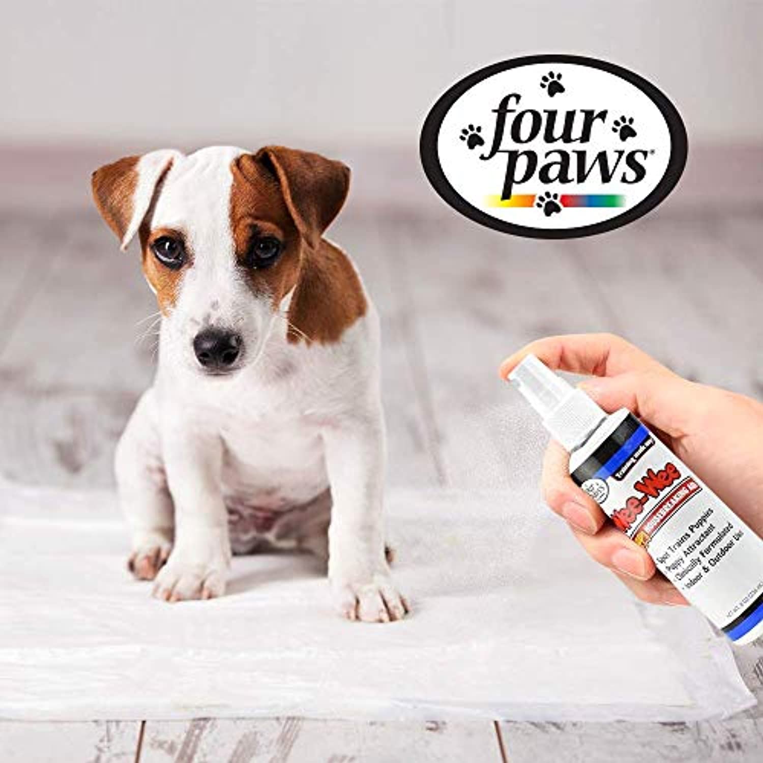 Four Paws Wee-Wee Puppy Dog Housebreaking Aid, oz Spray| Lots Of